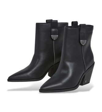 Pepe Jeans Botines de Piel Gina Cities negro