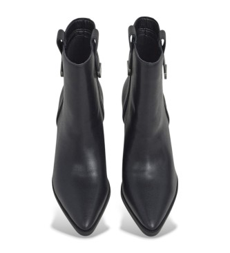 Pepe Jeans Botines de Piel Gina Cities negro