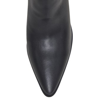 Pepe Jeans Botines de Piel Gina Cities negro