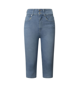 Pepe Jeans Contour Bermuda kratke hlače modre barve