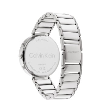 Calvin Klein Analogt ur Minimalistisk T-Bar hvid
