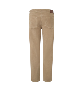 Pepe Jeans Manchesterbyxa i beige manchester 5-ficks manchesterbyxa