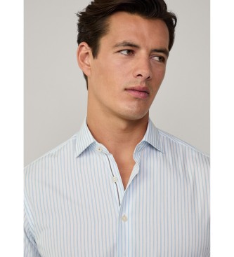 Hackett London Klasična modra srajca