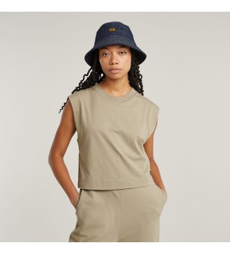 G-Star Tuta beige a doppio strato con gamba larga