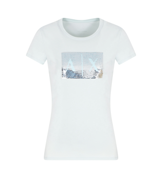 A|X Armani Exchange Camiseta de manga corta verde claro
