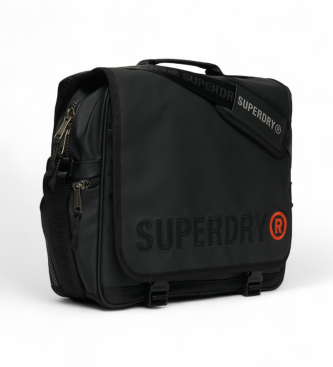 Superdry Borsa in tela nera da record