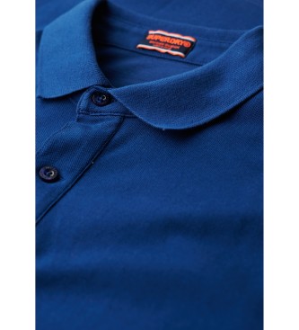 Superdry Polo de piqu City azul
