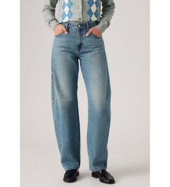 Levi's Baggy Dad Barrel Jeans blau