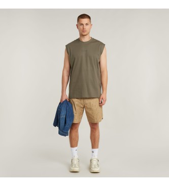 G-Star T-shirt verde boxy