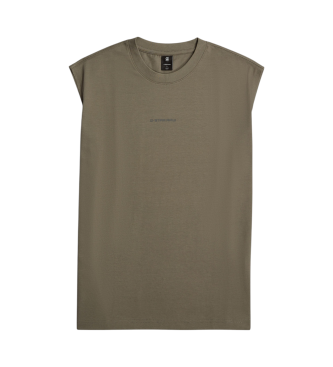 G-Star T-shirt verde boxy