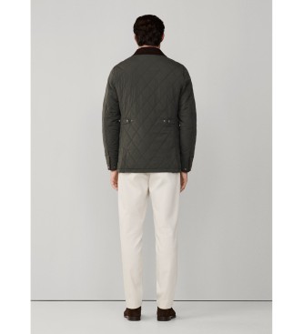 Hackett London Giacca trapuntata verde