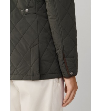 Hackett London Giacca trapuntata verde