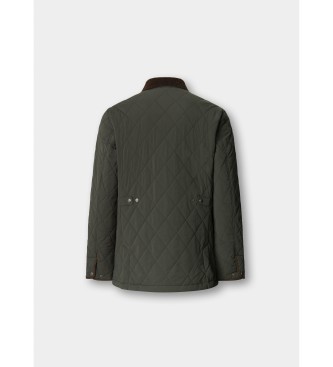 Hackett London Giacca trapuntata verde