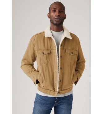 Levi's Giacca Sherpa marrone tipo 3