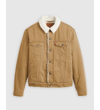 Levi's Giacca Sherpa marrone tipo 3