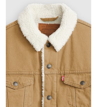 Levi's Giacca Sherpa marrone tipo 3
