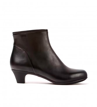 Camper Bottines en cuir Helena basses noires