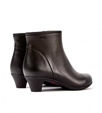 Camper Bottines en cuir Helena basses noires