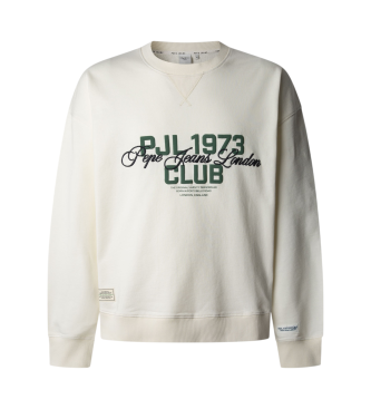 Pepe Jeans Bluza Talbot Crew biała