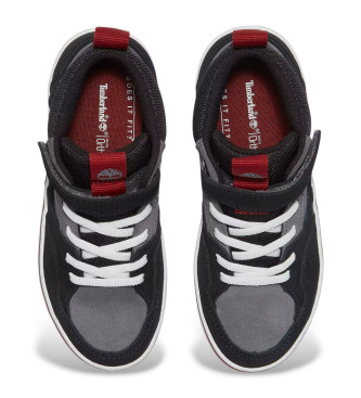 Timberland Usnjeni čevlji Stone Jump sivi, črni