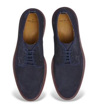 Hackett London Egmont Fine Leather Shoes navy
