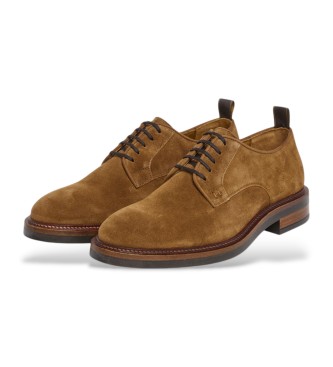 Hackett London Egmont Fine brown leather shoes