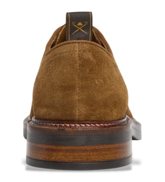 Hackett London Egmont Fine brown leather shoes