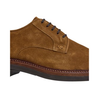 Hackett London Egmont Fine brown leather shoes
