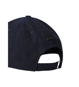 Hackett London Casquette en daim marine