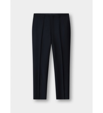 Hackett London Pantaloni blu navy semplici