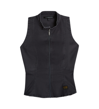 G-Star Top sin mangas negro