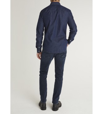 Pepe Jeans Skjorte Classic Slim navy
