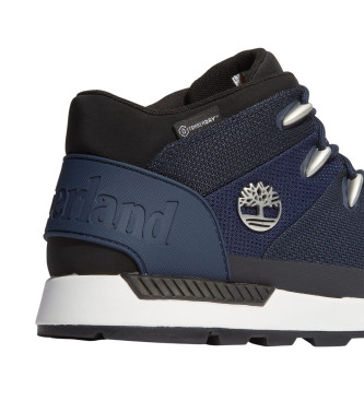 Timberland Botas Sprint Trekker em pele azul marinho