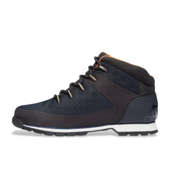 Timberland Euro Sprint navy waterproof mid-top shoes