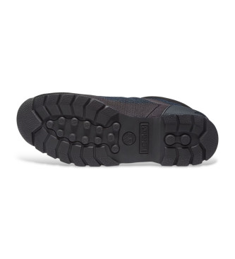 Timberland Euro Sprint navy waterproof mid-top shoes