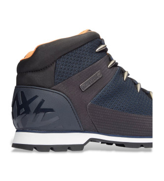 Timberland Euro Sprint navy waterproof mid-top shoes