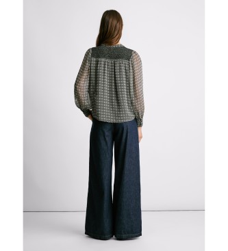 Pepe Jeans Bluzka całkiem czarna