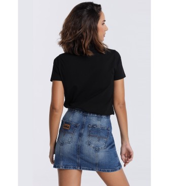 Lois Jeans Blauer Denim-Rock