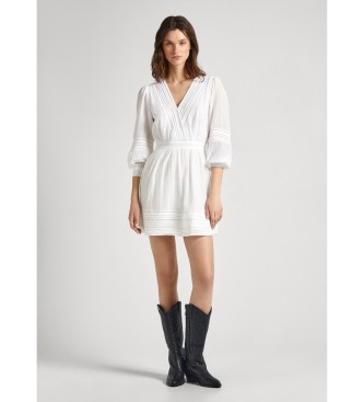 Pepe Jeans Vestido Susi blanco