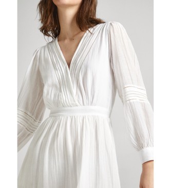 Pepe Jeans Vestido Susi blanco