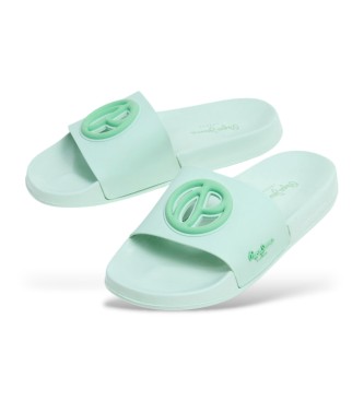 Pepe Jeans Sliders Slider Brand green