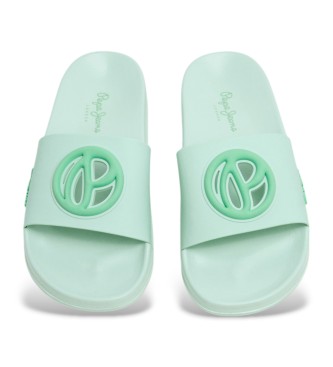 Pepe Jeans Sliders Slider Brand green