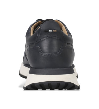 BOSS Jonah usnjene športne copate mornarske barve