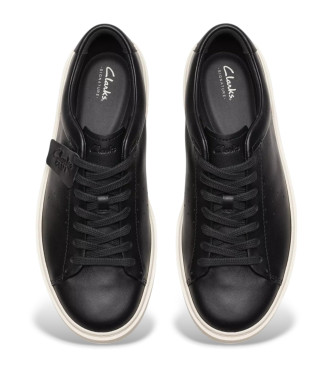 Clarks Craft Swift leather shoes black