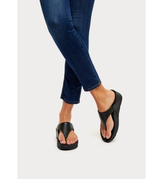 Fitflop Usnjeni sandali Lulu black