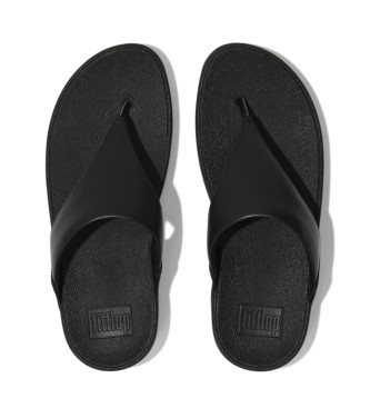 Fitflop Usnjeni sandali Lulu black