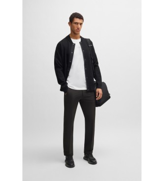 BOSS Technische gewebte Golfhose schwarz