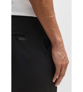 BOSS Technische gewebte Golfhose schwarz