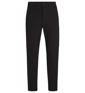 BOSS Technische gewebte Golfhose schwarz