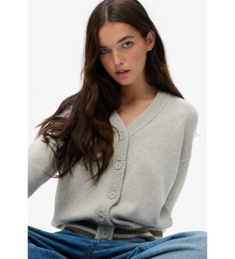 Superdry Maglia grigia larga